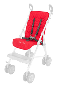 Major Elite Padded Seat Liner Red