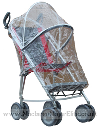 Major Elite Charcoal/Red (inc. footplate) + Storm Cover